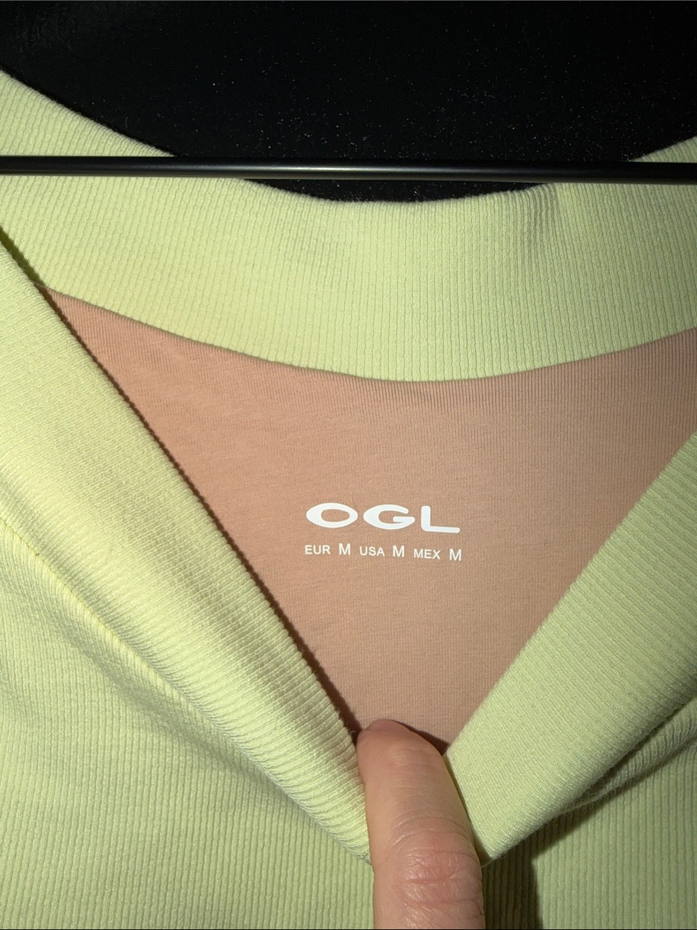 OGL Women’s Short Sleeve V-Neck Brami Top - Picture 4 of 5